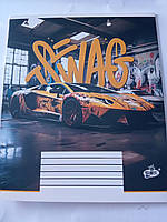 Зошит шкільний 24 аркуша лінія Brisk ТВ-109мл* Бріск