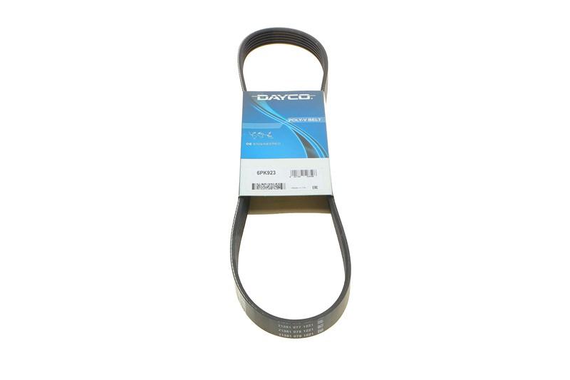 Полікліновий ремінь TOYOTA COROLLA, SKODA FABIA, DAYCO (6PK923), фото 1