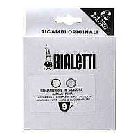 Набір Bialetti 9 cup Moka Express, ущільнювач + фільтр для гейзерної кавоварки