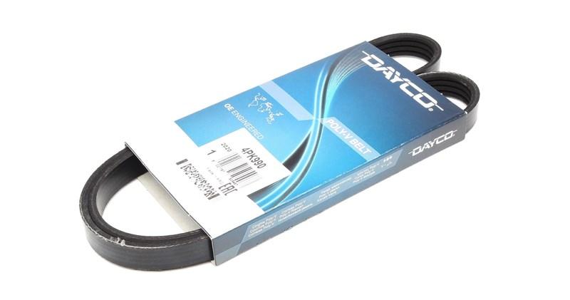Полікліновий ремінь KIA JOICE, HYUNDAI SANTAMO, DAYCO (4PK990), фото 1