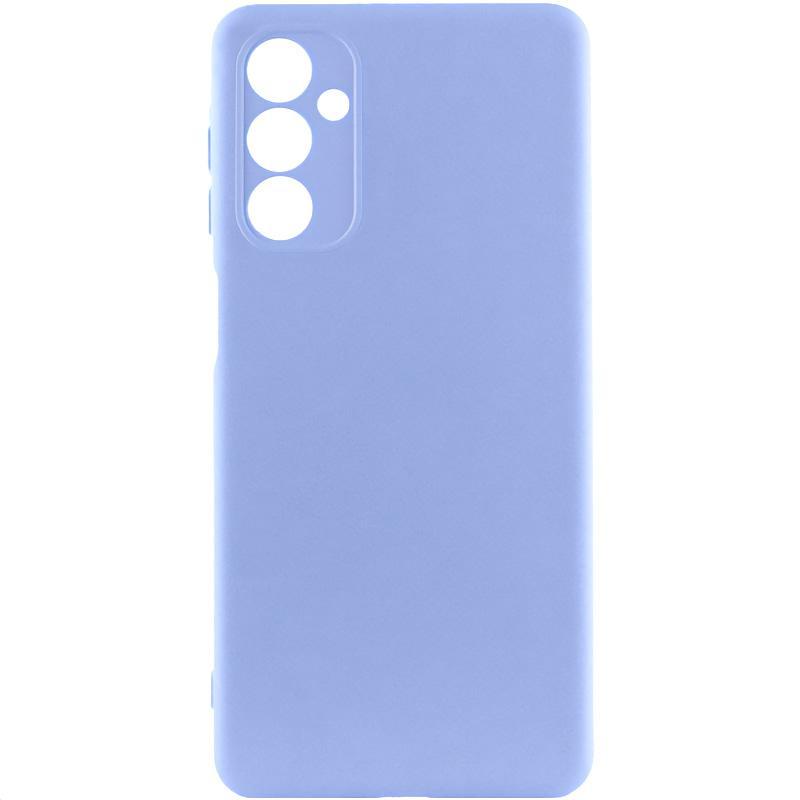 Чохол GETMAN Liquid Silk Full Camera для Infinix Hot 60 Pro+ | TPU + Мікрофібра Бузковий / Light purple, фото 1