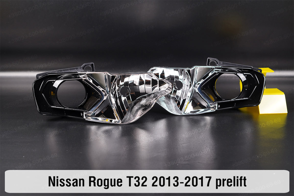 Комплект для встановлення лінз у фари Nissan Rogue T32 (2013-2017) дорест, фото 1