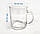 Чашка для сублімації скло (прозора) 330 мл, фото 2