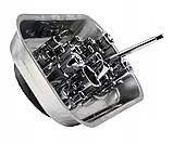 Магнітна металева подвійна чаша для деталей Mar-Pol M66806, 24×14 см, фото 5