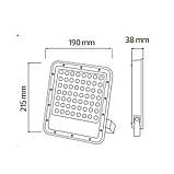 Светодиодный прожектор HOROZ ELECTRIC FELIS-50 50W 6400K, фото 2