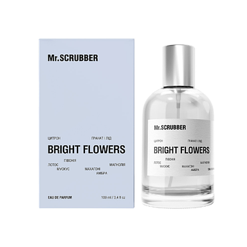 Парфумована вода Mr.SCRUBBER Bright Flowers, 100 мл (Mr1123)