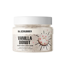 Крем-скраб для рук і тіла з ароматом ванільного пончика Mr.SCRUBBER Vanila Donut, 250 мл (Mr1130)