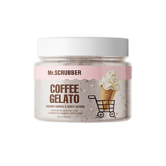 Крем-скраб для рук і тіла з ароматом кавового морозива Mr.SCRUBBER Coffee Gelato, 250 мл (Mr1128)