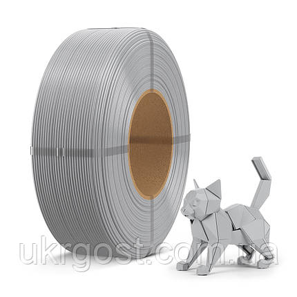 SUNLU PLA REFILL Grey/Сірий 1,75 мм 1 кг Пластик Філамент для 3D принтера, фото 1