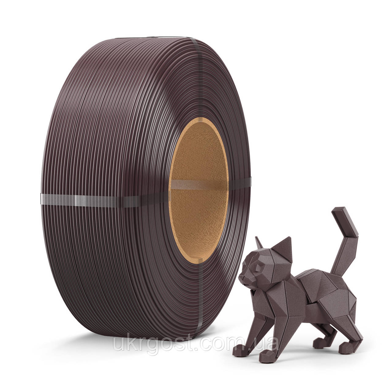 SUNLU PETG REFILL Смажений Каштан 1,75 мм 1 кг - Пластик для 3D принтера / Філамент для 3д друку FDM