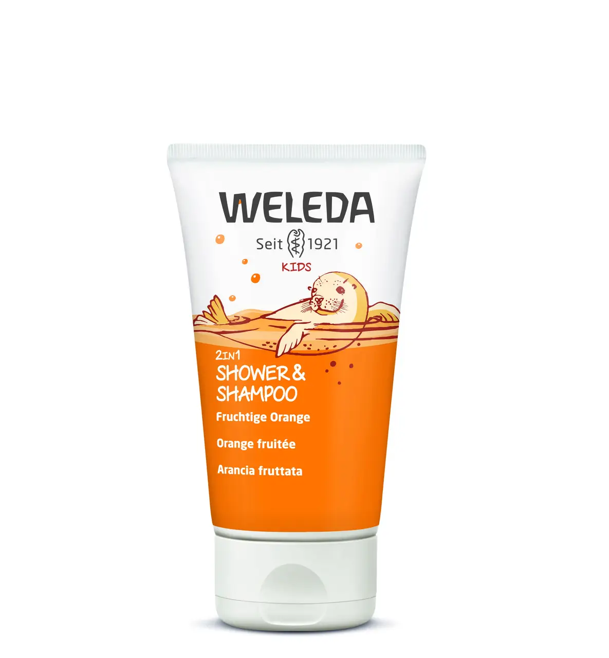Шампунь-гель 2в1 Веледа Апельсин 150 мл, фото 1