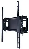 🖤Кронштейн для LED-телевізора та монітора TV DASH D-55 26"-55" настінне кріплення з функцією нахилу, Чорний, фото 7