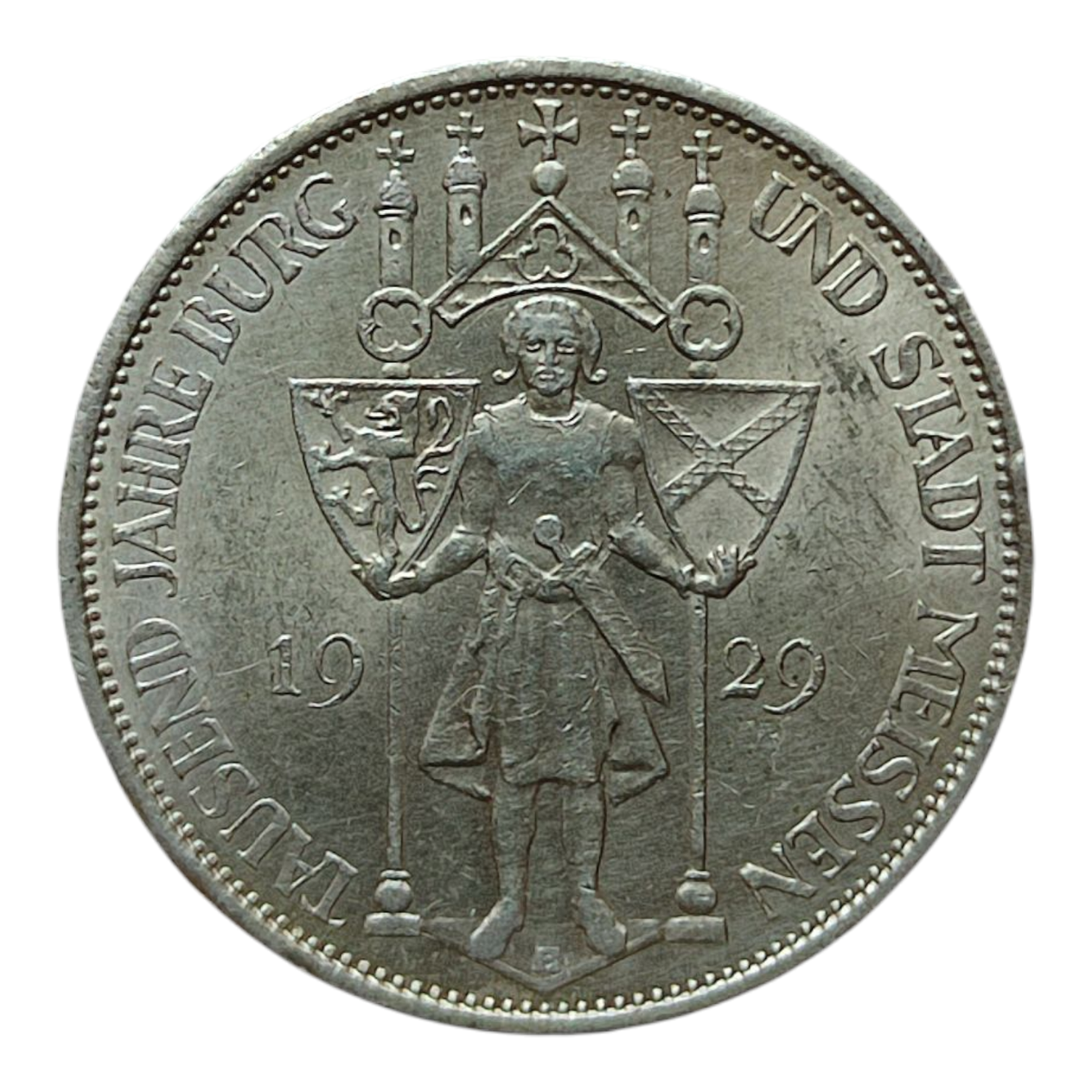 Німеччина 3 рейхсмарки, 1929 1000-на річнция - Мейсен, фото 1