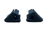 Пластикові заглушки (ковпачок, заглушина) Borika на стрінгер надувного човна пвх чорна пара, фото 2