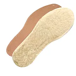 Устілки із овчини двошарові EcoWool 35 розмір (22.5 см)