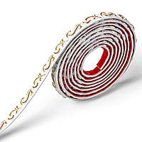 Молдинг 4950х20х7 мм Білий із золотом SW-00002678