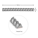 Молдинг 5000х10х7мм Срібний SW-00002681, фото 2