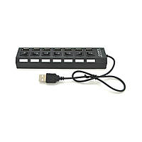 Хаб зовнішній Voltronic Black (YT-H7SHS-B)