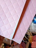 Сумка для квітів квадратна пудра Уцінка!!