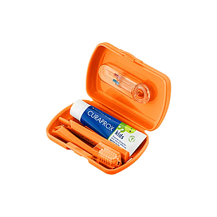 Дорожній набір Kids Помаранчевий CURAPROX