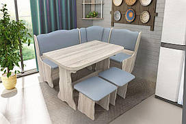 Кухонний гарнітур Гармонія ДСП трюфель/сірий, Арт.65297