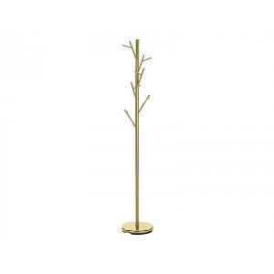 Стильна підлогова вішалка для одягу ZENZL LOFT золотий метал