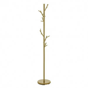 Стійка-вішалка для одягу підлогова DENISZL LOFT метал золото 178 см