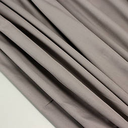 Сатин преміум, колір сіро-кавовий ширина 240 см № ПС-3030