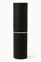 Паркан садовий. Комірка 6х8 мм, рул. 1м х 30 м (чорна). Ромб (Сота).