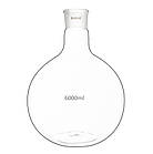 Колба (6000 мл.) плоскодонна зі шліфом 45/40