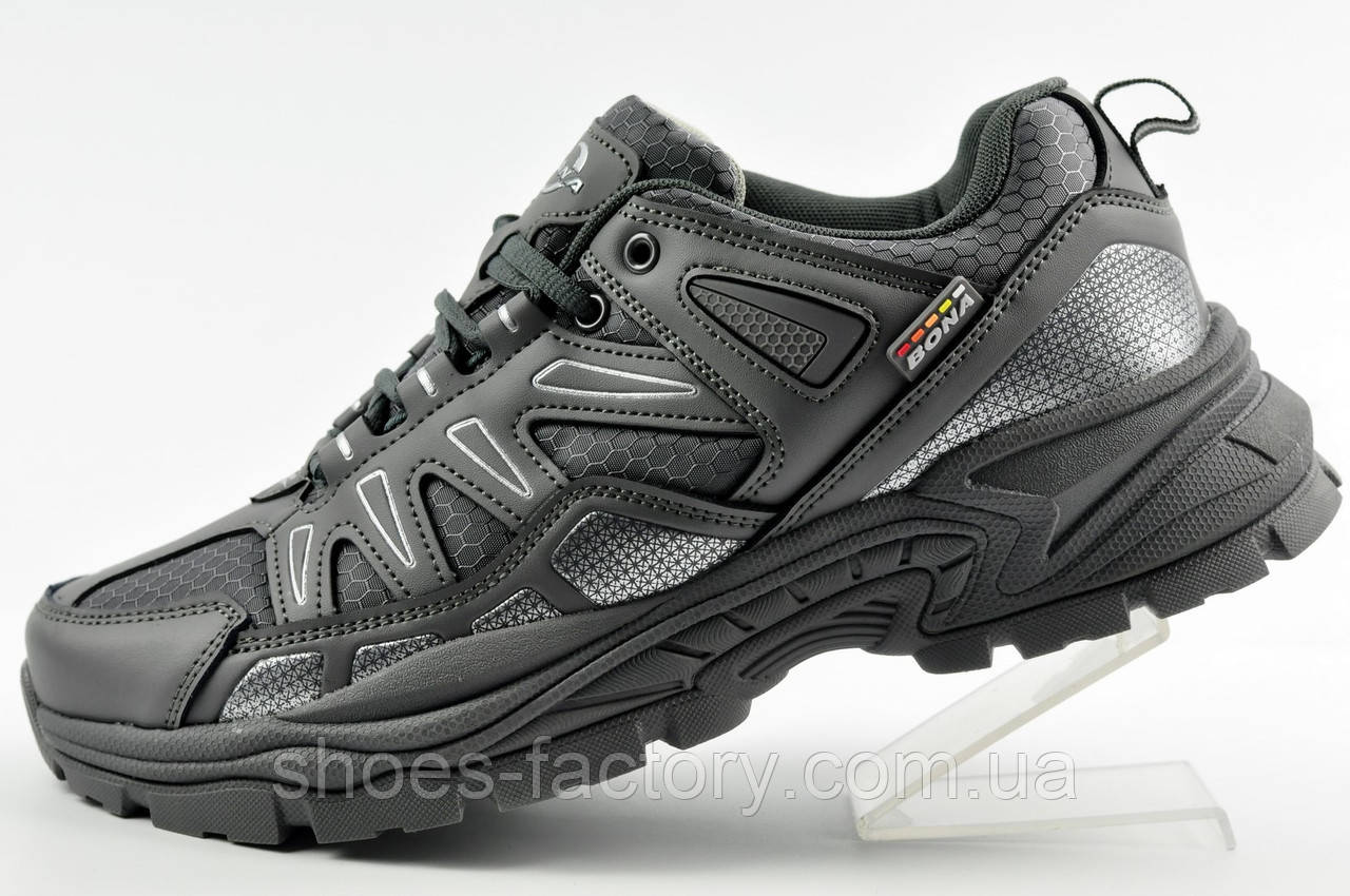 Кросівки підліткові Bona сірі 980F-2