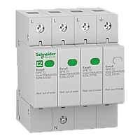 ЗАХИСТ ІМПУЛЬСНИХ ПЕРЕНАПРУГ EZ9 3Р+N/20кА/10кА/1,3кВ
