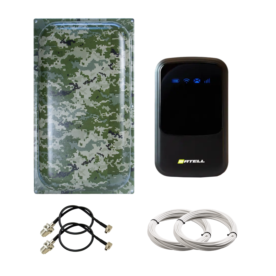 4G комплект WIFI роутер Satell F3000 + 4G панельна антена MAXI MIMO 22 Дбi 824-960/1700-2700 мГц