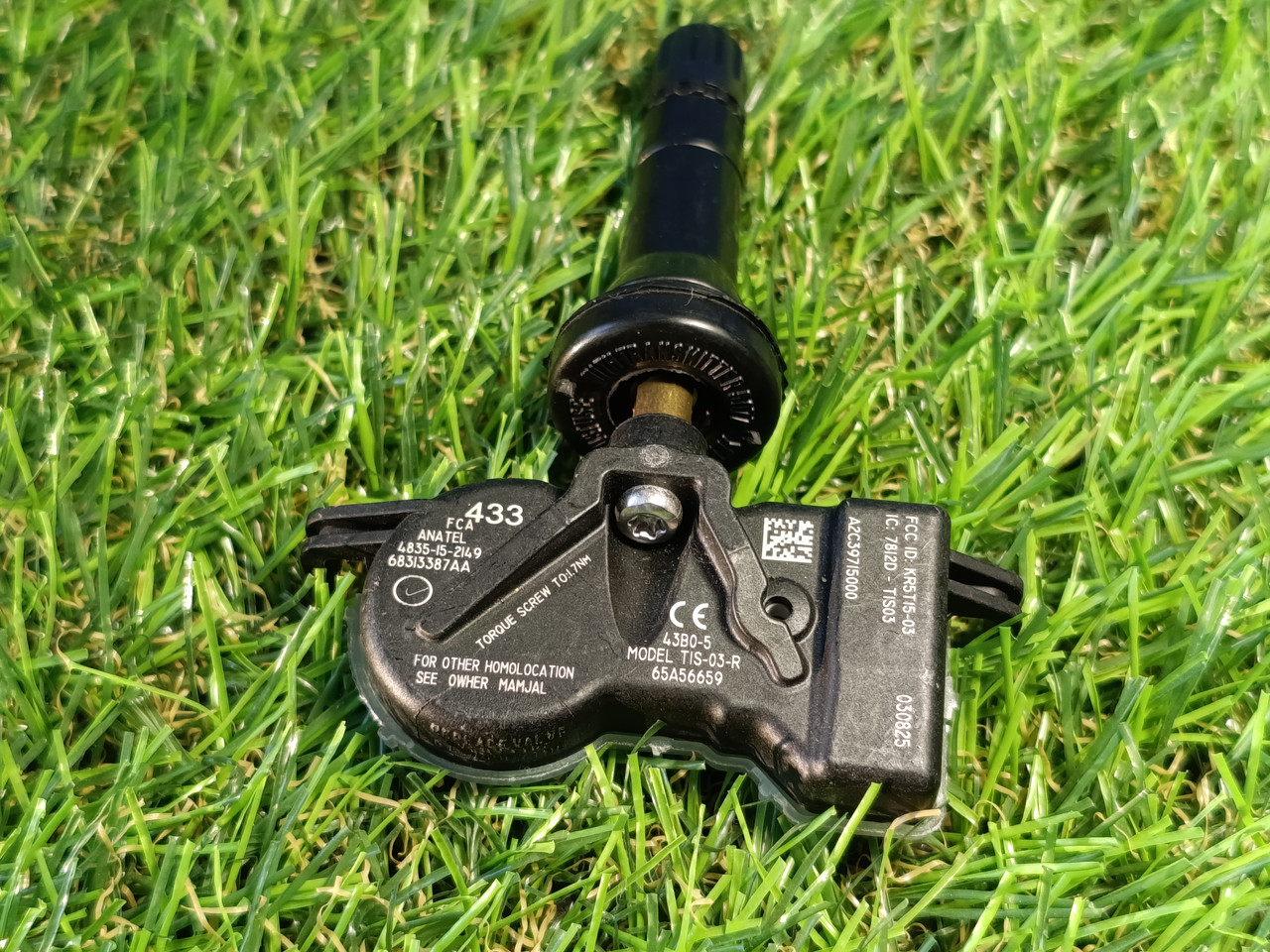 Датчик тиску в шинах TPMS 433 МГц для Jeep, Dodge, Chrysler (68313387AB, 68313387AA), фото 1