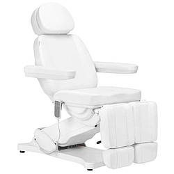 Крісло педикюрно-косметологічне Sillon Classik (2 мотори), біле