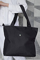 Жіноча сумка еко-шопер тканинна з принтом Rick Black