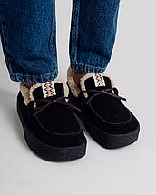 Туфлі зимові Suny Liana 6580 замша хутро, фото 3