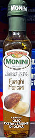 Олія оливкова з білими грибами Monini  250 мл.