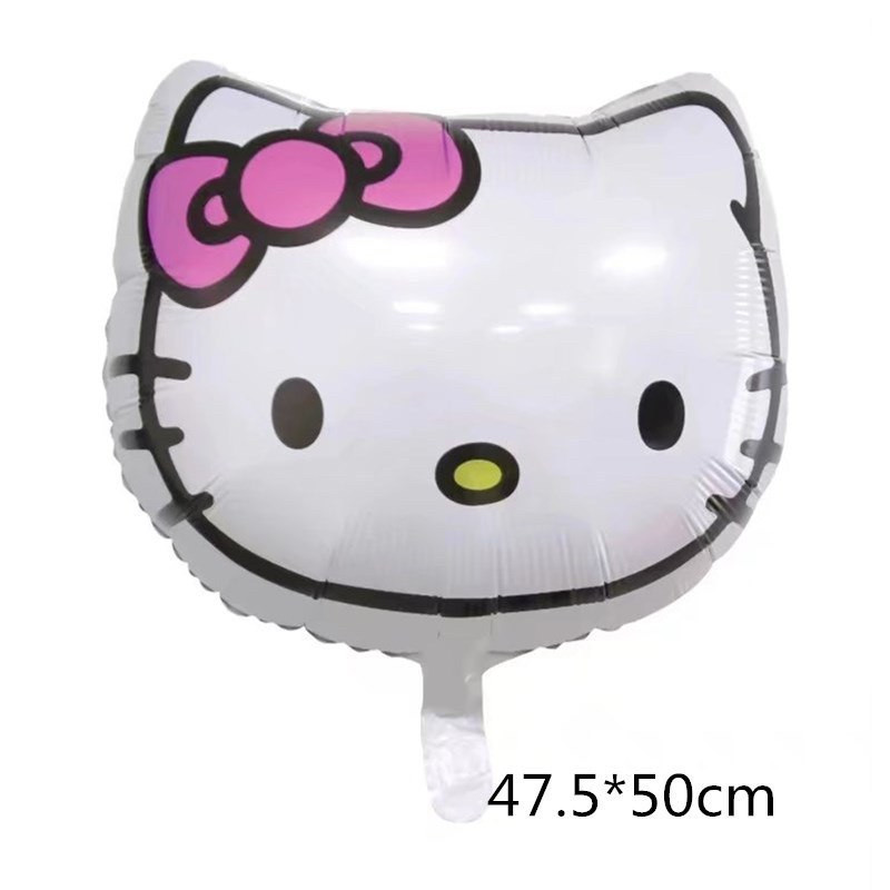 Фольгована кулька фігура Хеллоу Кітті 47.5х50 см, фото 1
