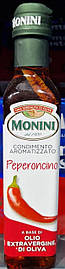 Олія оливкова з червоним  перцем  Monini  250 мл.