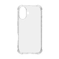 Прозорий чохол для Apple iPhone 17 із захистом камери та посиленими бортами, силіконовий бампер