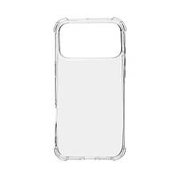 Прозорий чохол для Apple iPhone 17 Pro Max із захистом камери та посиленими бортами, силіконовий бампер