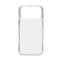 Прозорий чохол для Apple iPhone 17 Pro Max з захистом камери, силіконовий бампер, тонкий і безбарвний