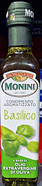 Олія оливкова з базеліком   Monini  250 мл.