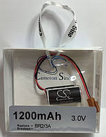 Батарейка Cameron Sino CS-PLC230SL ( Panasonic BR-2/3A) 3V з конектором