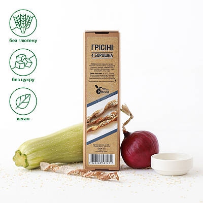Грісіні з борошна безглютенових сортів 80г Bifood