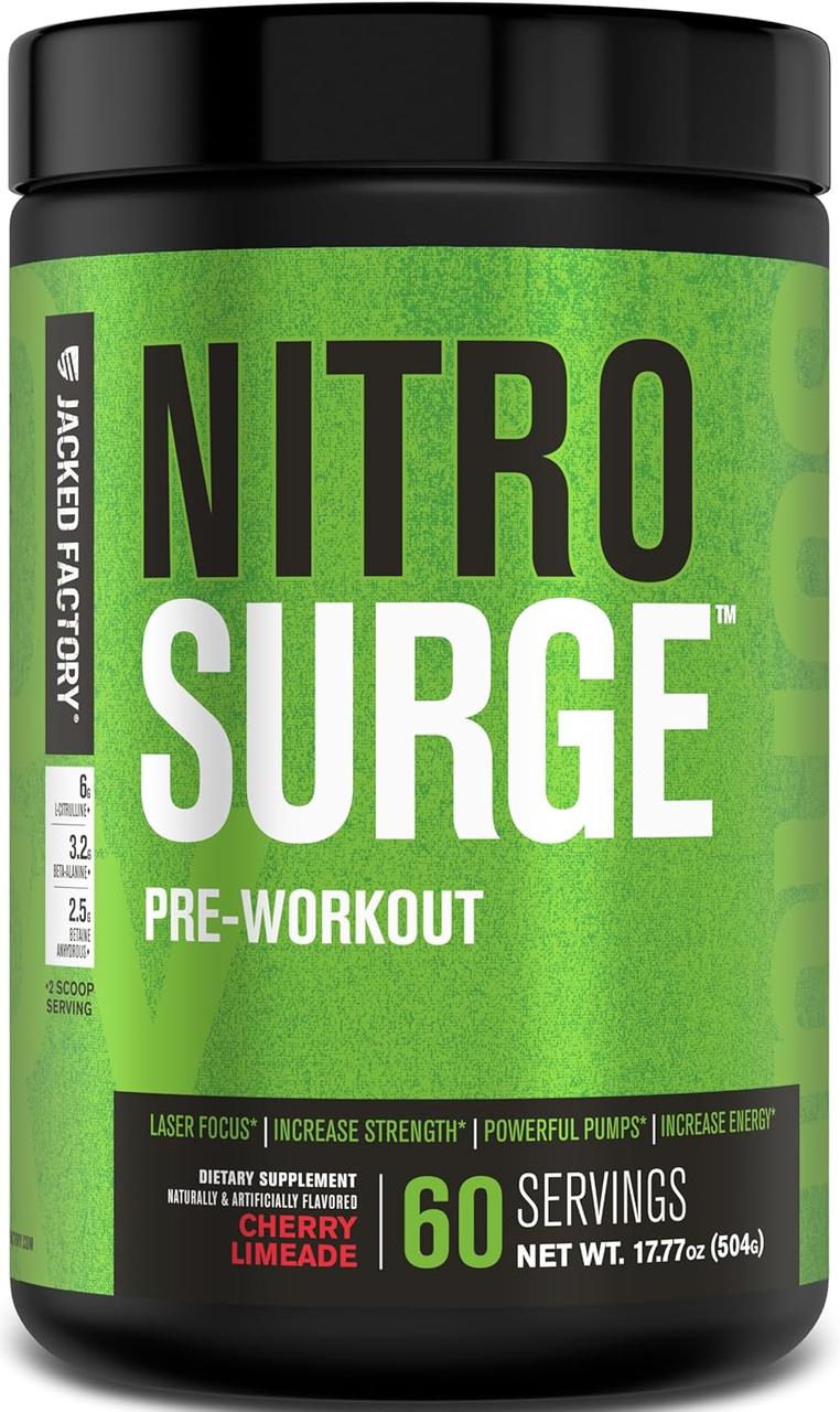 NITROSURGE Pre Workout 60 порций, фото 1