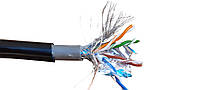 Кабель витая пара SFTP наружная,4х2х0,53,медная,на метраж