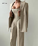 Костюм трійка елегантний 697 та, фото 10