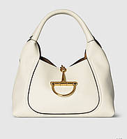 Gucci Softbit Shoulder Bag White